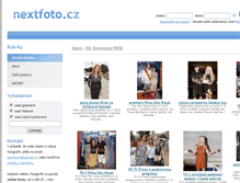 Tablet Screenshot of nextfoto.cz